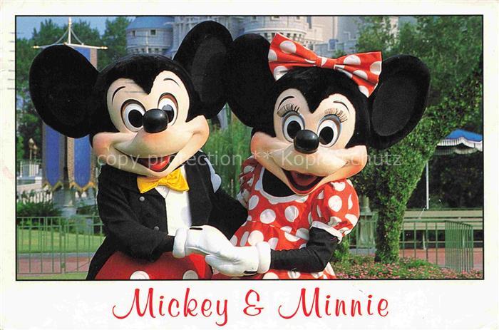 74025011 Disney  Walt Comics Mickey Minnie