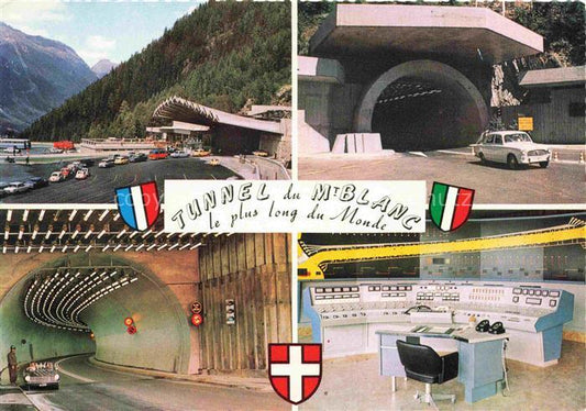 74024102 Autobahn Autostrada Autoroute Highway Tunnel Mont Blanc Italy