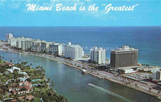 74024224 Miami Beach Newest luxurious hotels and apartments arial view