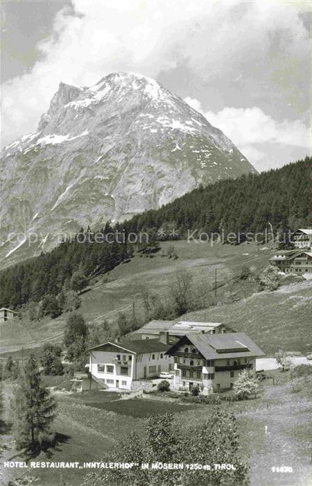 74024445 Moesern Telfs Tirol AT Hotel Restaurant Inntalerhof Alpen