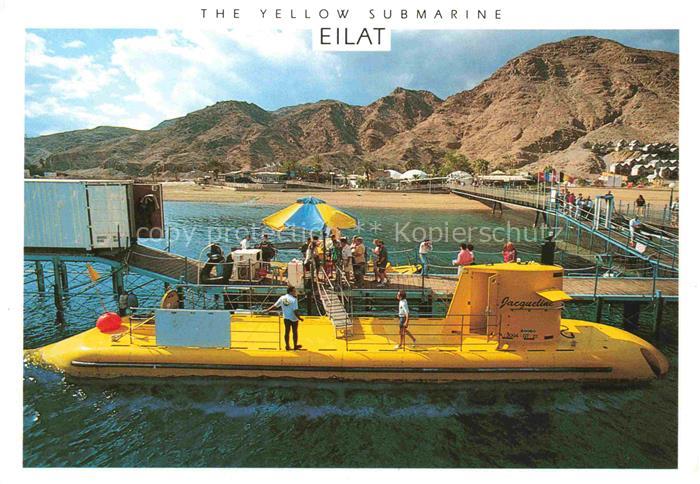 74025024 Eilat Eilath Israel The Yellow Submarine U-Boot