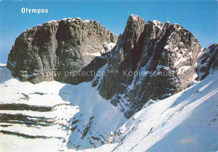 74024682 Olympos Olymbos 2760m Greece Panorama Mount Olympus