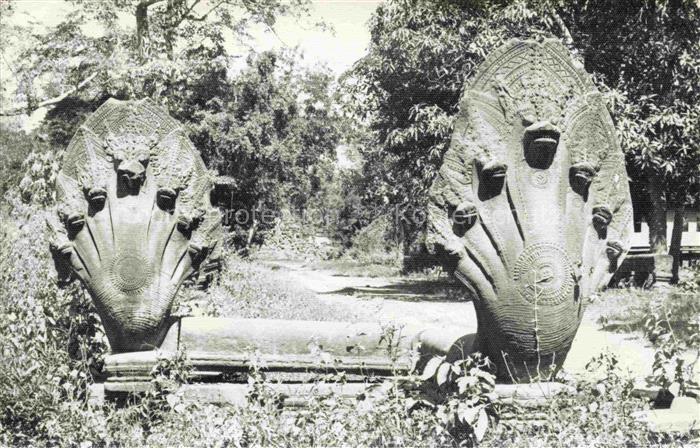 74025429 Siemreap Angkor Kambodscha Beng Mealea Naga Balustrade