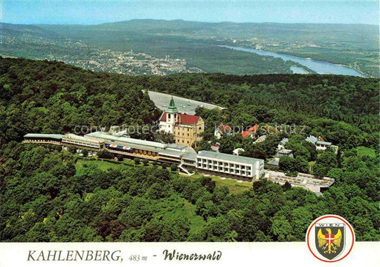 74025824 Kahlenberg  Wien AT Klosterburg Donau Hotel Café Restaurant Kahlenberg