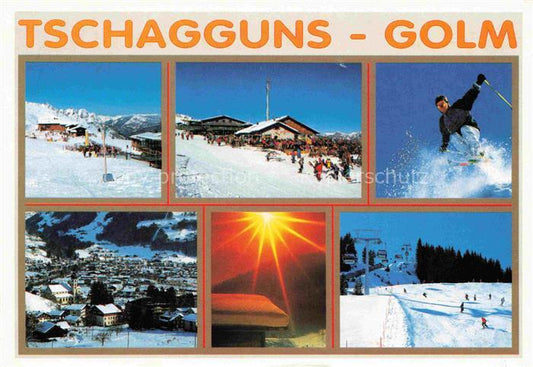 74025862 Golm Tschagguns Vorarlberg AT Wintersportplatz Montafon Berggasthof Ski