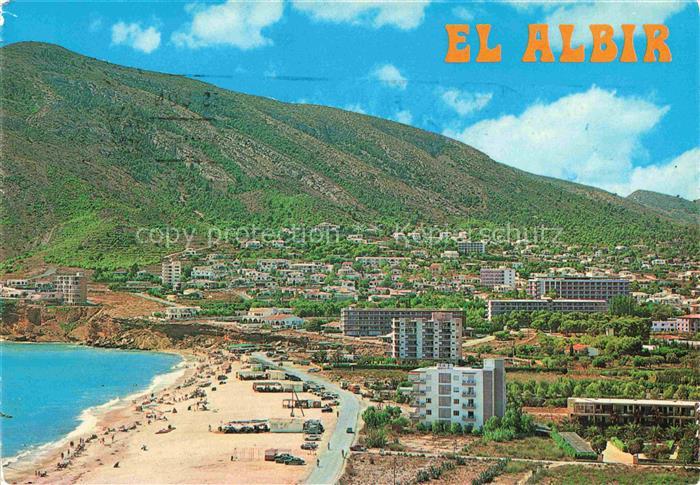 74025899 Alfaz Del Pi Panorama Playas del Albir vista aérea