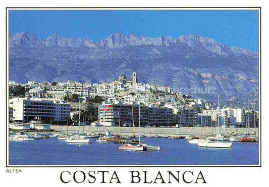 74026204 Altea Costa Blanca ES Ansicht vom Meer aus