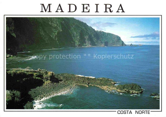 74026293 Madeira  Portugal Um aspecto da costa norte Kuestenpanorama