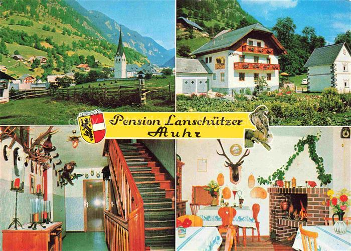 74026334 Muhr Lungau AT Pension Lanschuetzer Kaminzimmer Treppenaufgang Ortsansi