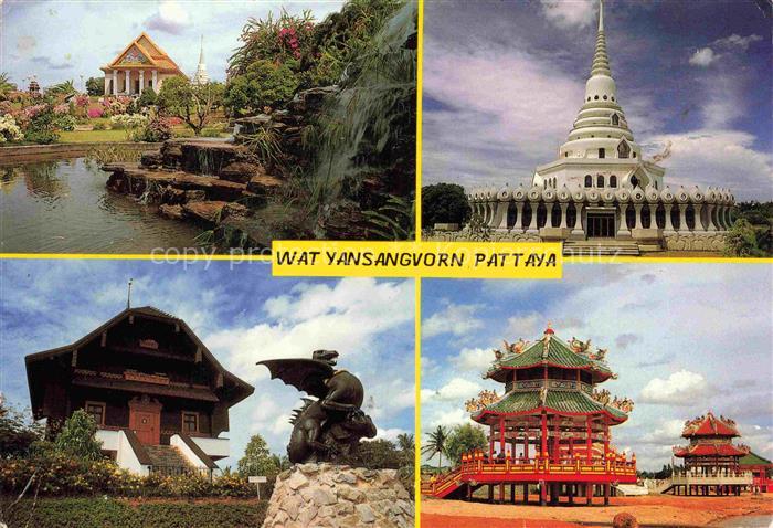 74026433 Pattaya Chon Buri Thailand Wat Yansangvorn Yana Sungworn Temple Huge Pa