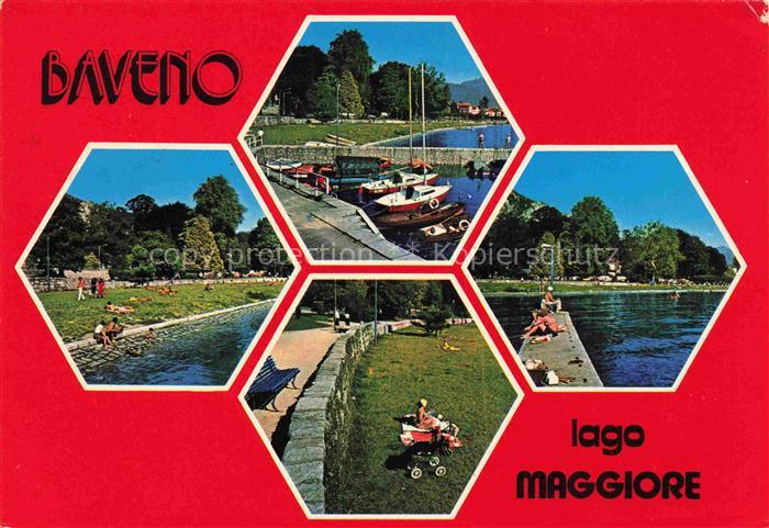 74026549 Baveno Lago Maggiore IT Uferpartien am See Promenade