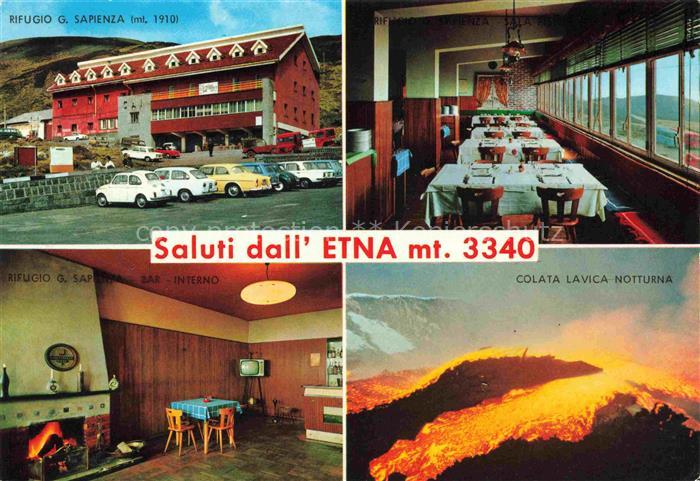 74026772 CATANIA Sicilia IT Rifugio G. Sapienza Bar interno Sala Volcano Etna Co