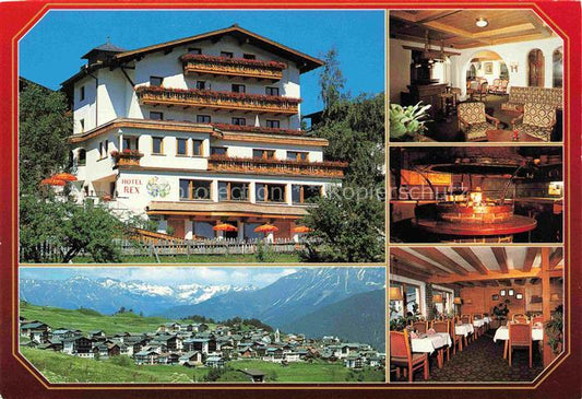 74026888 Serfaus Tirol Hotel Rex Restaurant Grill Panorama Alpen