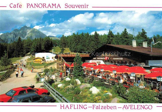 74027630 Hafling Avelengo-Falzeben IT Café Panorama Terrasse