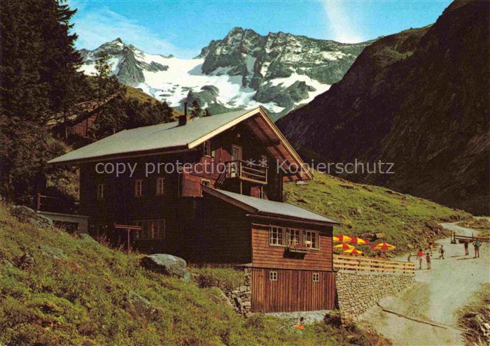 74027671 Stillup Stilluptal Mayrhofen Zillertal AT Alpengasthaus Gruene-Wand-Hue