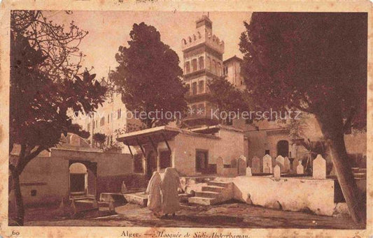 74027709 ALGER  Algerie Mosquée de Sidi-Abderrbaman