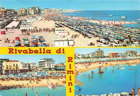 74029131 Rivabella Rimini IT Kuestenpanorama Strand