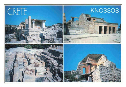 74029585 Knossos Cnosse Kreta Crete Greece Teilansichten Ruinen Antike Staetten