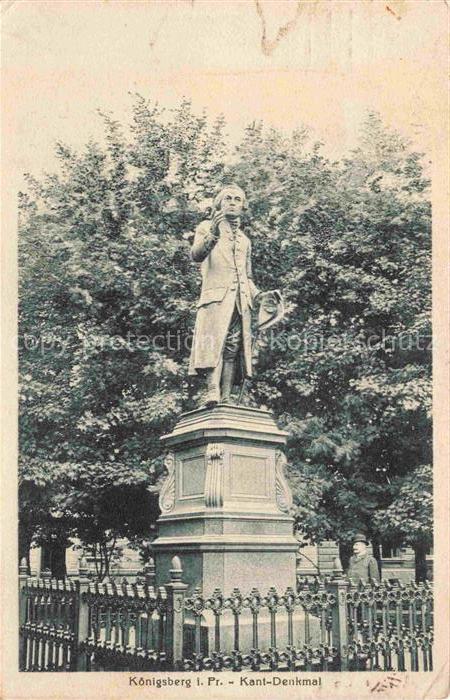 74030320 KoeNIGSBERG  Ostpreussen Kaliningrad RU Kant-Denkmal