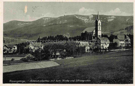 74030365 Mittelschreiberhau Mittel-Schreiberhau Szklarska Poreba Riesengebirge P