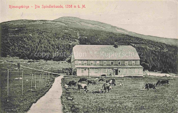 74030536 Spindleruv Mlyn Spindelmuehle Riesengebirge CZ Spindlerbaude