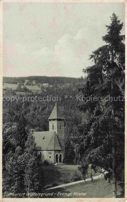 74031325 Woelfelsgrund Urnitztal Glatz PL Evangelische Kirche