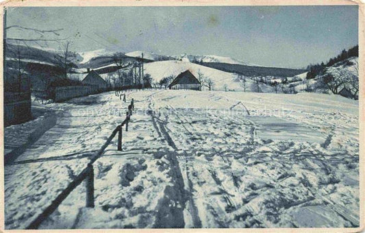 74031346 Agnetendorf  Jagniatkow Jelenia Gora Riesengebirge PL Winterpanorama na