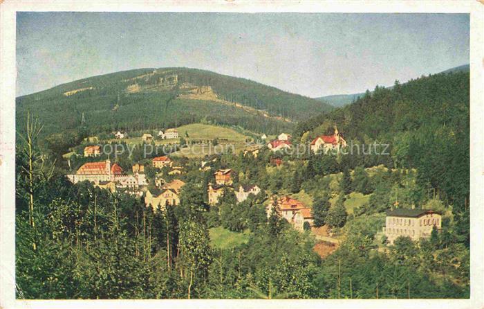 74031366 Johannisbad Janske Lazne Boehmen Riesengebirge CZ Panorama