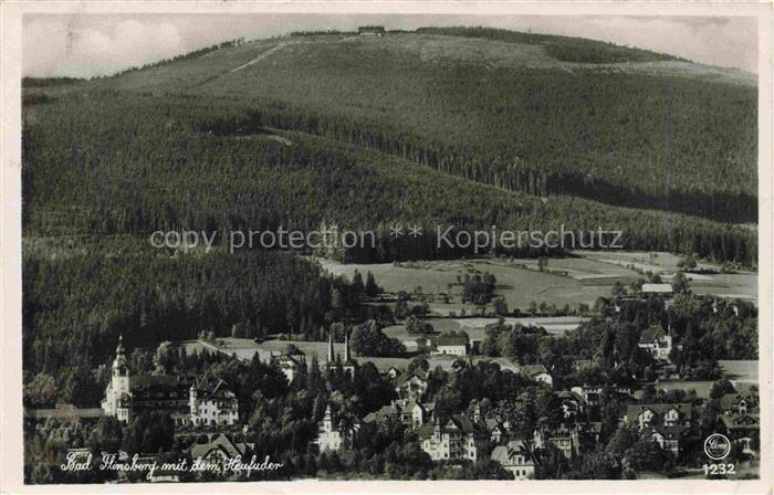 74031537 Bad Flinsberg Swieradow Zdroj PL Panorama Blick gegen den Heufuder Das