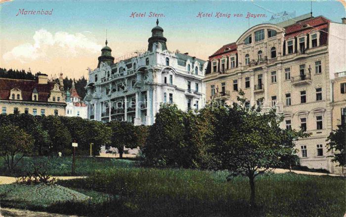 74031543 Marienbad MARIANSKE LAZNE CZ Hotel Stern Hotel Koenig von Bayern