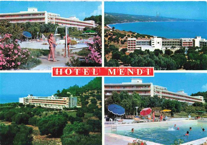 74031782 Halkidiki Chalkidiki Greece Hotel Mendi Swimming Pool Kuestenpanorama