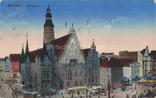 74032679 Breslau WROCLAW PL Rathaus