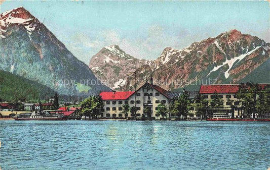 74033515 Pertisau Achensee Tirol AT Hotel Fuerstenhaus Ansicht vom See aus