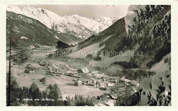 74032854 St Anton Arlberg Tirol AT Winterpanorama Alpen