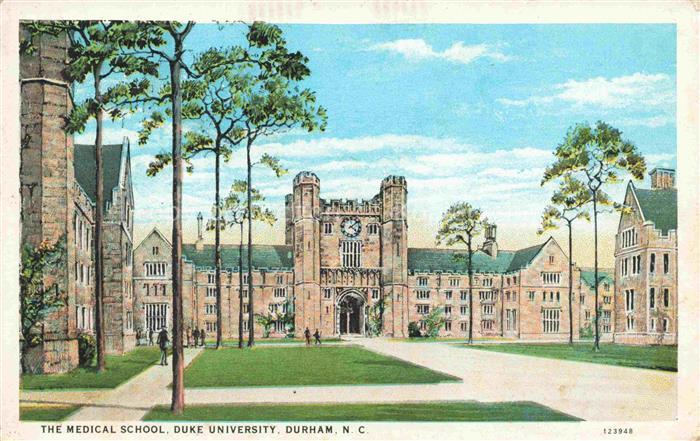 74033522 Durham  UK The Medical School Duke University Illustration