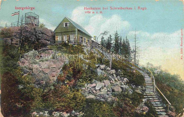 74032971 Schreiberhau Szklarska Poreba Riesengebirge PL Hochstein Isergebirge