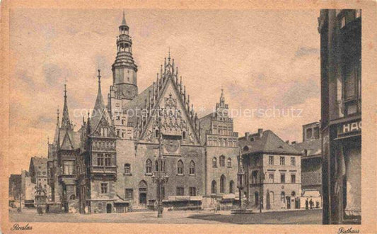 74032987 Breslau WROCLAW PL Rathaus