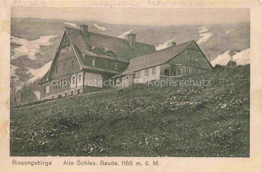 74033544 Krummhuebel Karpacz Riesengebirge PL Alte Schlesisische Baude