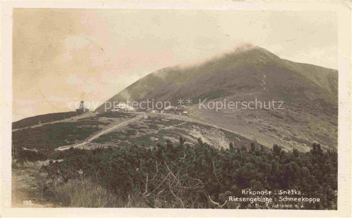 74033545 Karpacz Krummhuebel Riesengebirge PL Panorama Blick zur Schneekoppe