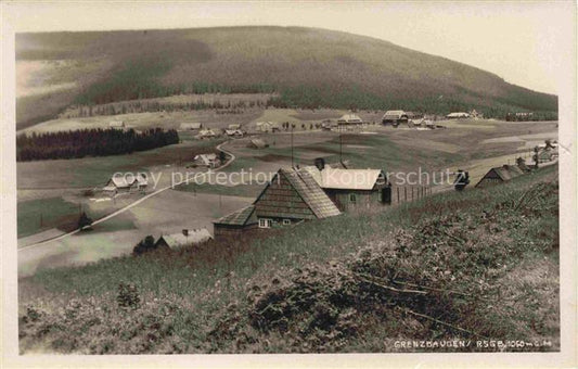 74033549 Schreiberhau Szklarska Poreba Riesengebirge PL Panorama Grenzbauden