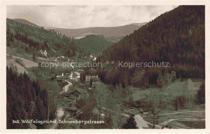 74033003 Woelfelsgrund Urnitztal Glatz PL Panorama Schneebergstrasse Grafschaft