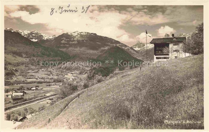 74033209 Montjola Schruns Tschagguns Vorarlberg AT Panorama