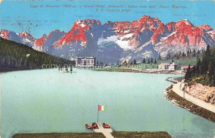 74033238 Lago di Misurina Auronzo di Cadore Veneto IT Grand Hotel Dolomiti Itali