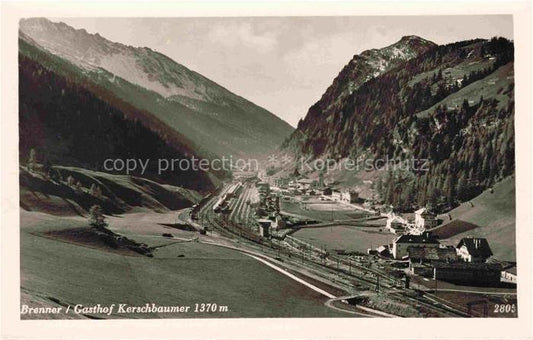 74033282 Brenner Brennero Suedtirol IT Panorama Gasthof Kerschbaumer