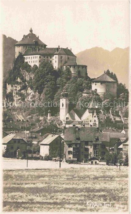 74033294 KUFSTEIN Tirol AT Teilansicht mit Schloss