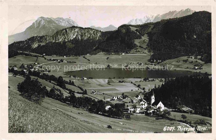 74033295 Thiersee Tirol AT Panorama Alpen