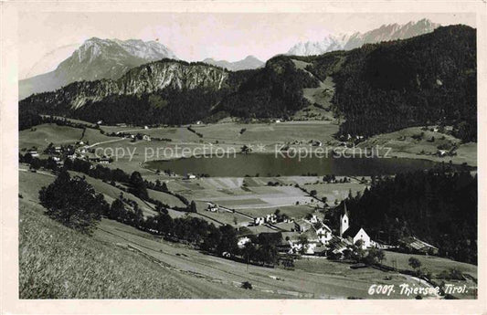 74033295 Thiersee Tirol AT Panorama Alpen