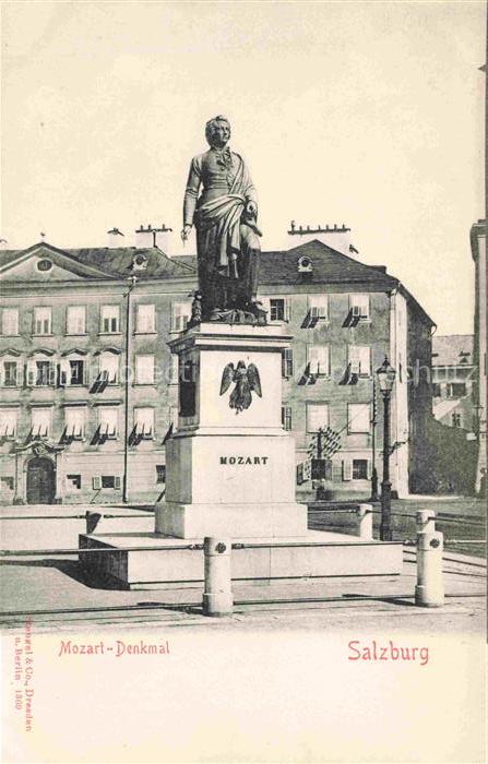 74033298 SALZBURG  AT Mozart-Denkmal Statue