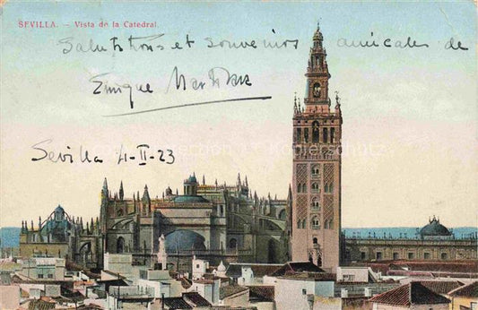 74033333 SEVILLA Andalucia ES Vista de la catedral