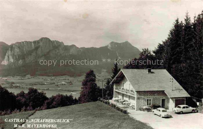 74033620 Mondsee Salzkammergut AT Gasthaus Schafbergblick Alpenpanorama